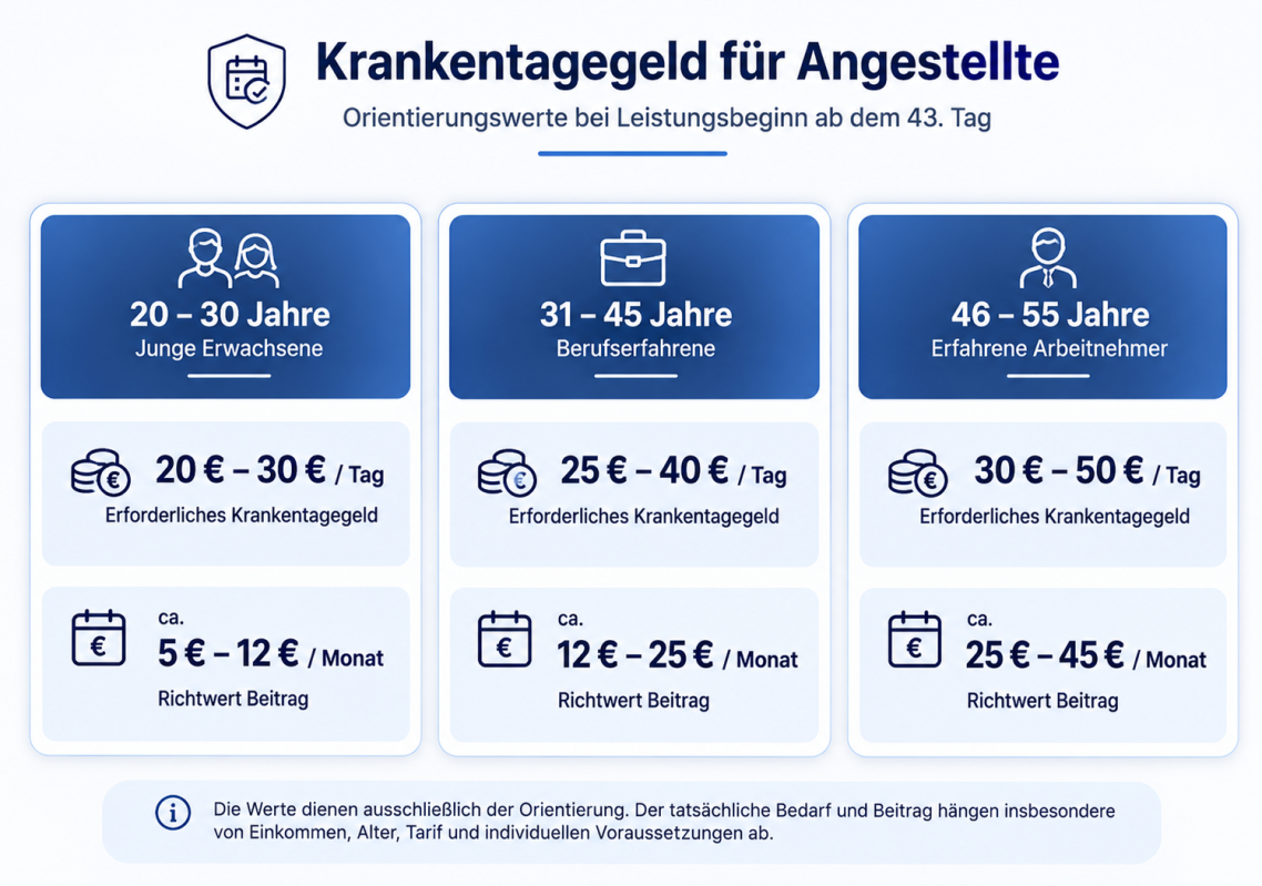 Mögliche Beiträge für unterschiedliche Altersgruppen Mögliche Beiträge für unterschiedliche Altersgruppen